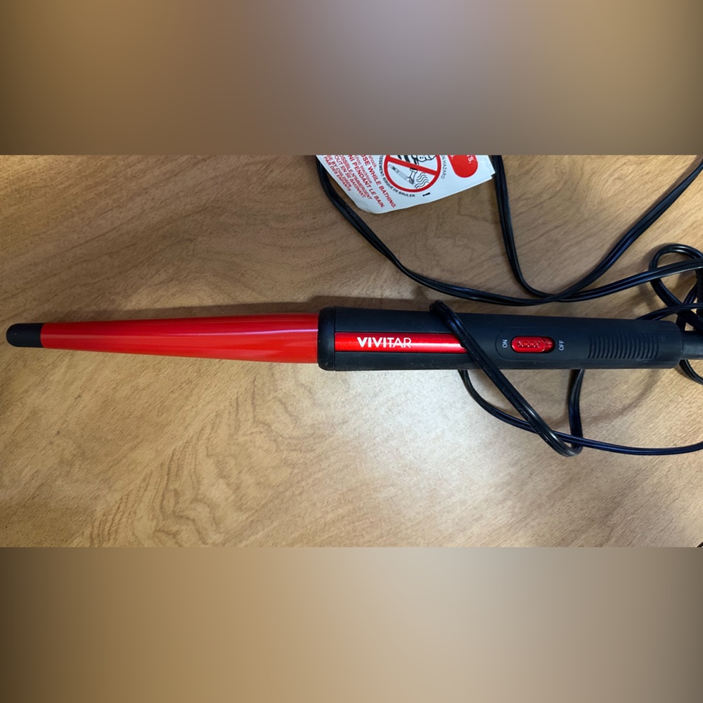 Small curling iron works good